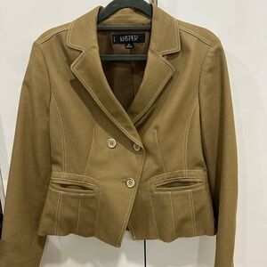 Kasper Women's Tan Blazer Jacket